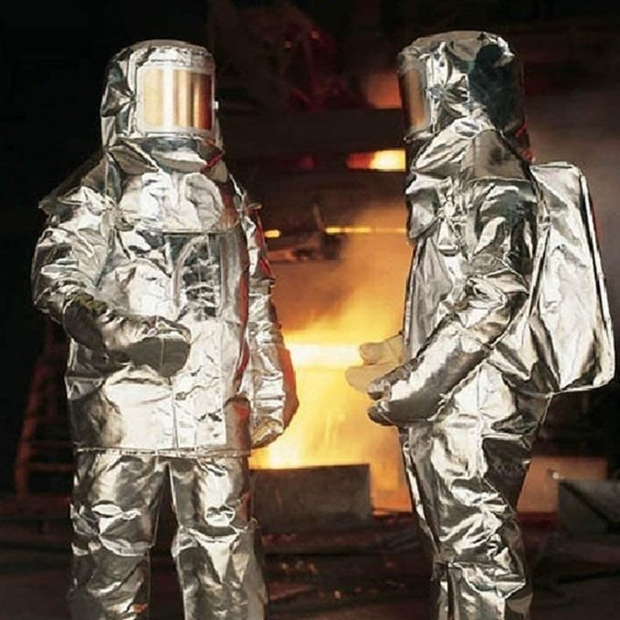 Sheffer Aluminized Fire Proximity Suit