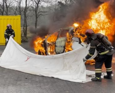 EV Car Fire Blanket